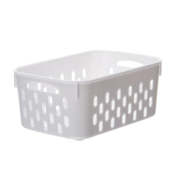 Pote Hermético Cesto Escorredor Branco 800ml Lyor Plástico Imagem de Pote Hermético Cesto Escorredor Branco 800ml Lyor Plástico