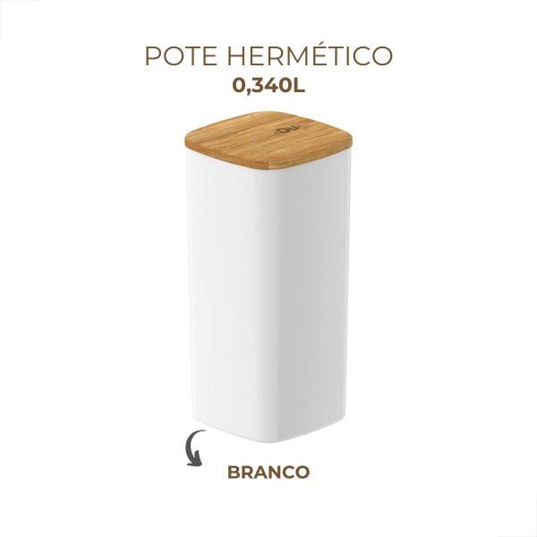 Imagem de Pote Hermético Keep 340ml - Organização com Tampa de Bambu