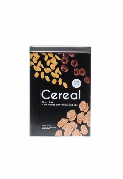 Pote Lata Porta Mantimentos Em Metal Quadrado Para Cereal - Martiplast Imagem de Pote Lata Porta Mantimentos Em Metal Quadrado Para Cereal