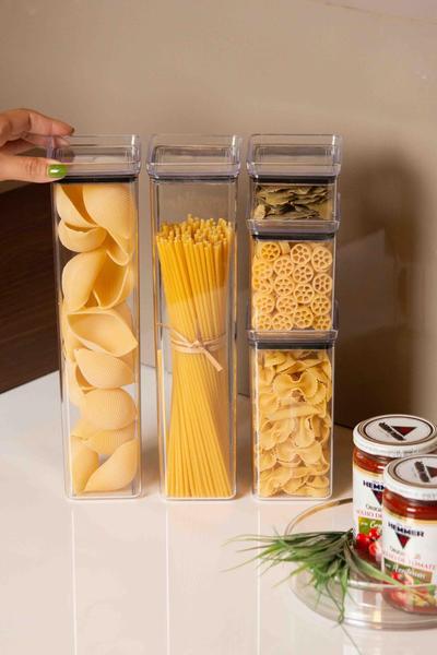 Pote Lumini Hermético P/ alimentos 1350Ml C/Tampa Reforçada - Paramount Imagem de Pote Lumini Hermético P/ alimentos 1350Ml C/Tampa Reforçada