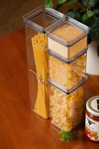 Pote Lumini Hermético P/ alimentos 1350Ml C/Tampa Reforçada - Paramount Imagem de Pote Lumini Hermético P/ alimentos 1350Ml C/Tampa Reforçada