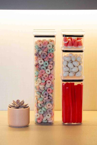 Pote Lumini Hermético P/ alimentos 1350Ml C/Tampa Reforçada - Paramount Imagem de Pote Lumini Hermético P/ alimentos 1350Ml C/Tampa Reforçada