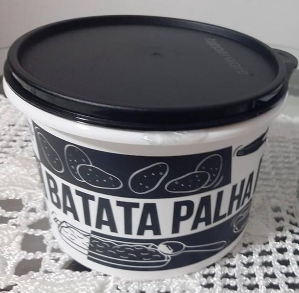 Pote Mantimentos Batata Palha Tupper Caixa Pop Box 210 G - Tupperware Imagem de Pote Mantimentos Batata Palha Tupper Caixa Pop Box 210 G