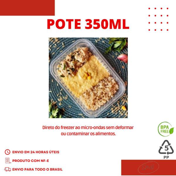 Imagem de Pote Marmita 350ml Descartável Freezer ao Microondas 96u