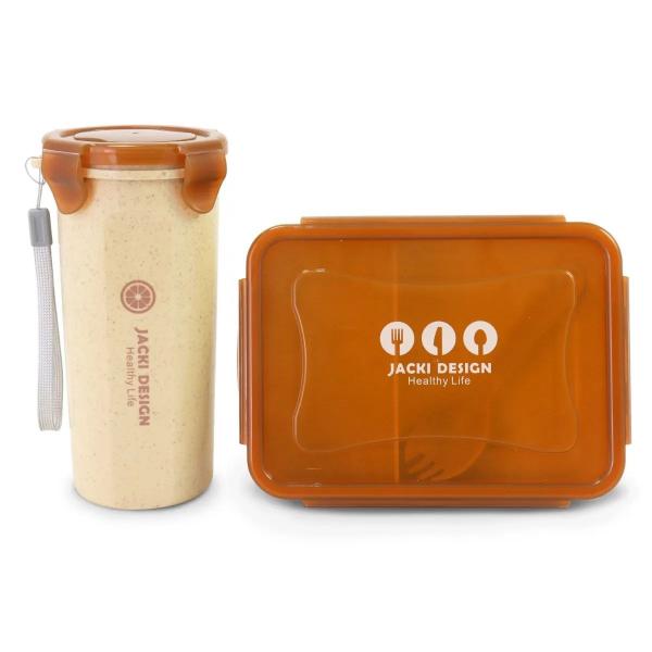 Imagem de Pote Marmita Microondas Freezer Kit Conjunto Copo Com Tampa 500 ML Lunch Livre BPA Free