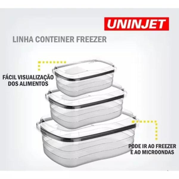 Imagem de Pote Organizador para Freezer, Multiuso, Com Tampa 330ml