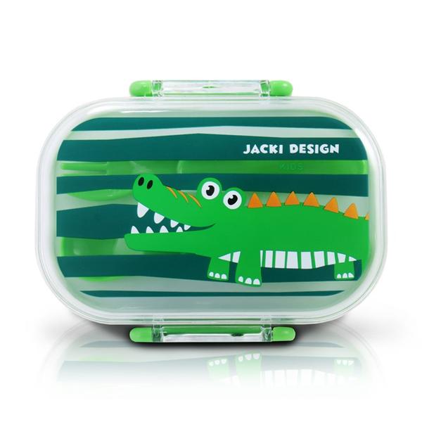 Pote p/ Lanche de 2 Andares Infantil 400ml Jacki Design - Pimpolho Verde Imagem de Pote p/ Lanche de 2 Andares Infantil 400ml Jacki Design - Pimpolho Verde