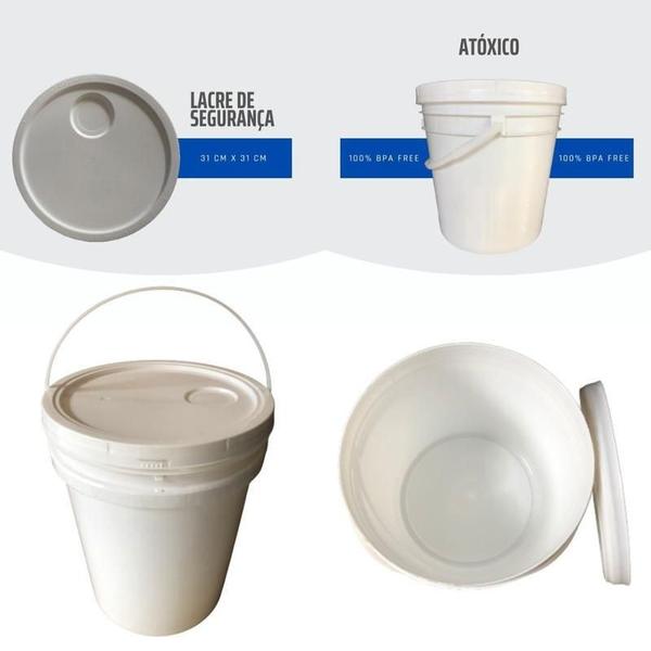 Pote Para Mantimento 20L 2 Pçs - Nastripack Imagem de Pote Para Mantimento 20L 2 Pçs