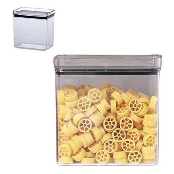Pote Para Mantimentos Hermético Retangular Empilhável 1300ml Código 1168 - Paramount - Paramount Plásticos Imagem de Pote Para Mantimentos Hermético Retangular Empilhável 1300ml Código 1168 - Paramount
