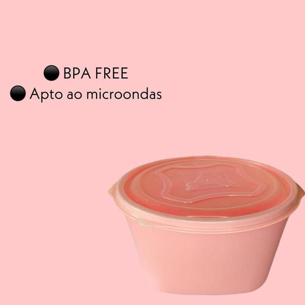 Imagem de Pote Plástico Free Bpa Multi Uso Vasilha 10L Rosa An0919