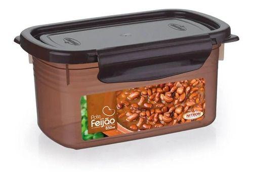 Imagem de Pote Plástico  P/ Feijão 850ml Microondas Freezer