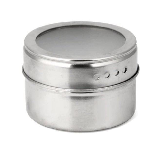 Imagem de Pote porta condimento de inox com imã 4cm