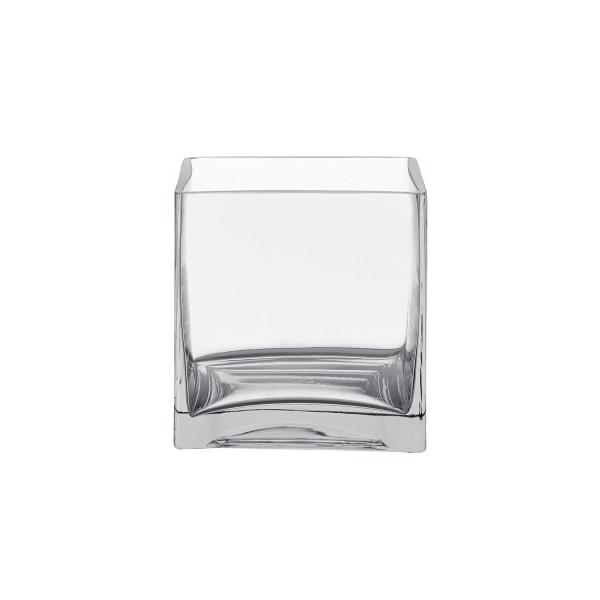 Imagem de Pote Porta Vela Algodao Vidro Mini Vaso Quadrado 250ml