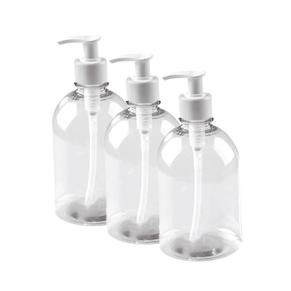 Pote Saboneteira Dispenser Com Ejetor Kit 3 - Redomma Imagem de Pote Saboneteira Dispenser Com Ejetor Kit 3