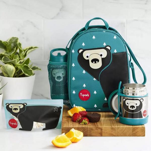Pote Térmico 350ml Urso 3 Sprouts Imagem de Pote Térmico 350ml Urso 3 Sprouts