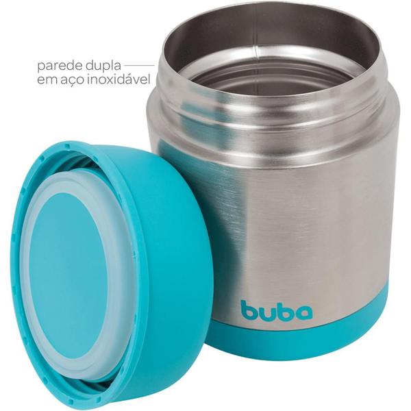 Imagem de Pote térmico buba 350ml aço inoxidável 10741 azul