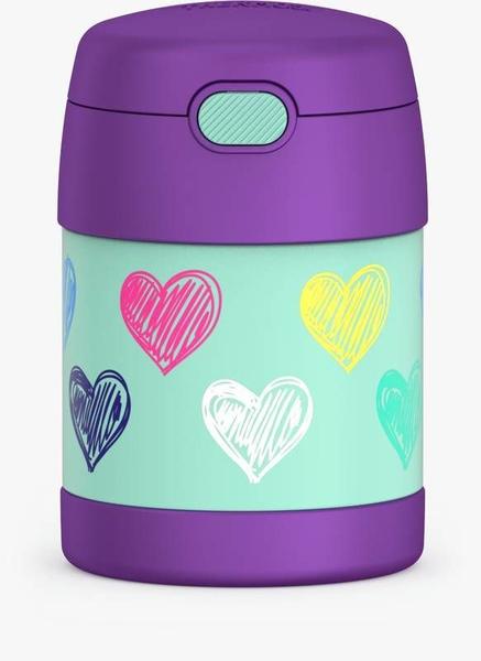 Imagem de Pote Térmico FUNtainer Corações Coloridos (290 ml) - THERMOS