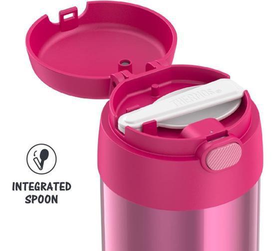 Imagem de Pote Térmico Funtainer Thermos 290ml - Rosa, Aço Inox