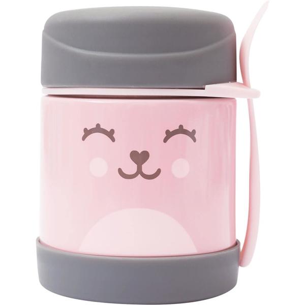 Pote termico gumy rosa 320ml buba Imagem de Pote termico gumy rosa 320ml buba