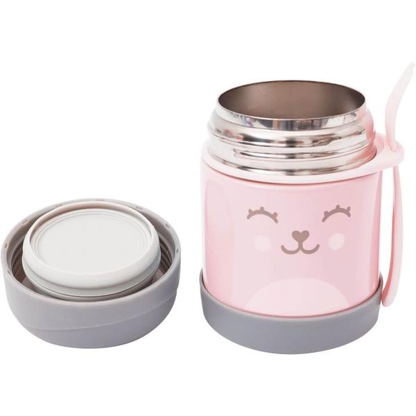 Pote termico gumy rosa 320ml buba Imagem de Pote termico gumy rosa 320ml buba