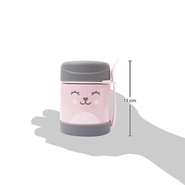 Pote termico gumy rosa 320ml buba Imagem de Pote termico gumy rosa 320ml buba