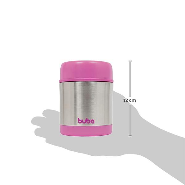 Imagem de Pote Térmico Infantil 350ml Rosa Buba