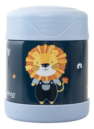 Imagem de Pote Térmico Infantil Bebe Aço Inox Dupla Camada 330 Ml