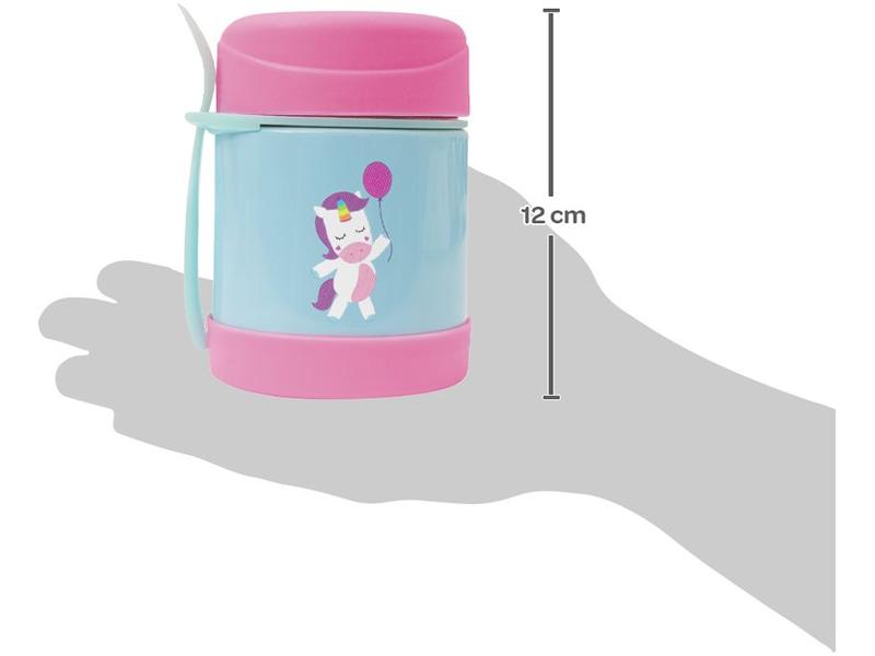 Imagem de Pote Térmico Infantil Buba Animal Fun Unicórnio 320ml com Colher