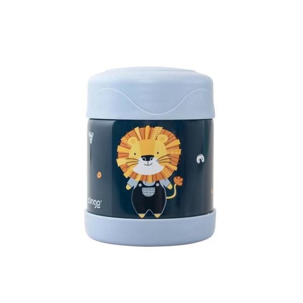 Imagem de Pote Térmico Infantil Clingo Inox Leao Luke 330ml