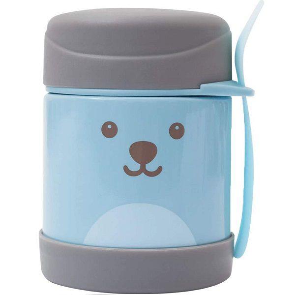 Imagem de Pote Termico Infantil com Colher GUMY AZUL Buba 12471