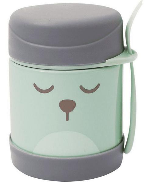 Imagem de Pote Térmico Infantil Com Talher 320ml Gumy Verde Buba