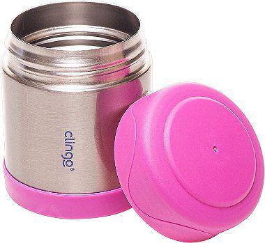 Pote Térmico Inox Rosa - Clingo Imagem de Pote Térmico Inox Rosa - Clingo