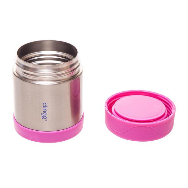 Imagem de Pote Térmico Inox Rosa - Clingo