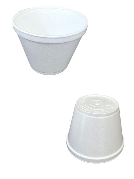 Imagem de Pote Térmico Isopor p/ bebidas sopas caldos 360ml -kit 200un