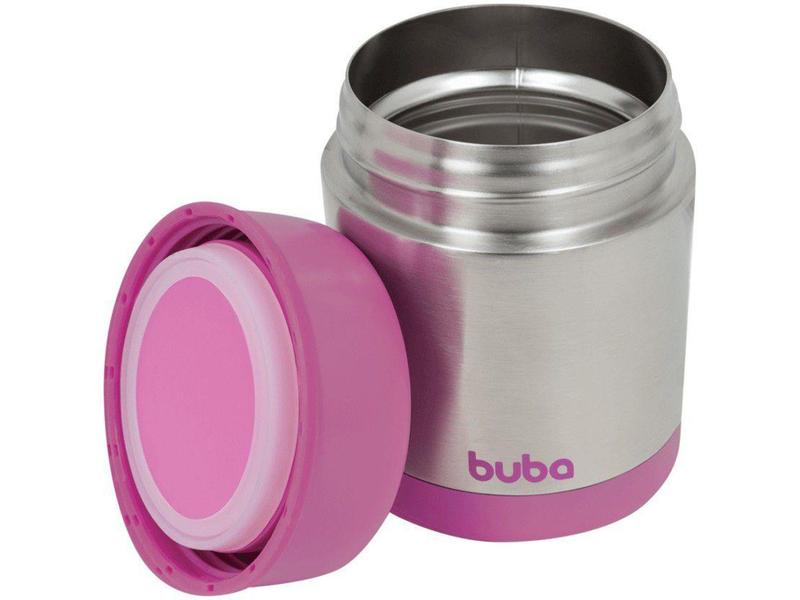 Imagem de Pote Térmico para Papinha 350ml Buba Rosa