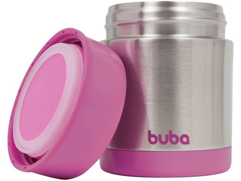 Imagem de Pote Térmico para Papinha 350ml Buba Rosa