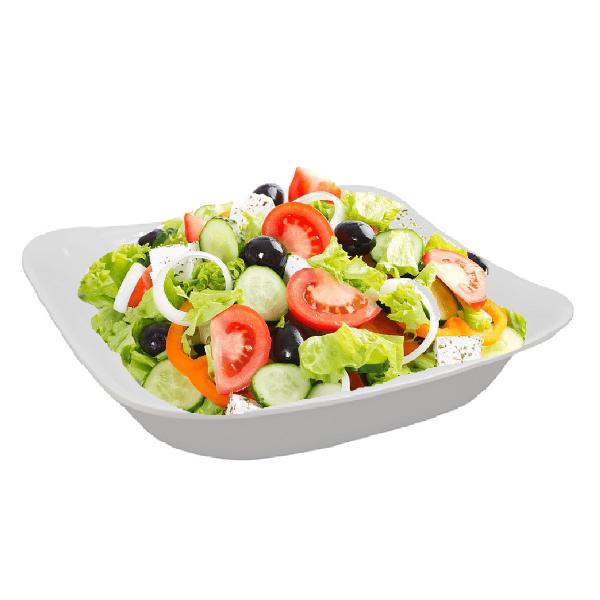 Imagem de Pote Tigela Bowl 650ml Saladeira em Melamina Quadrada