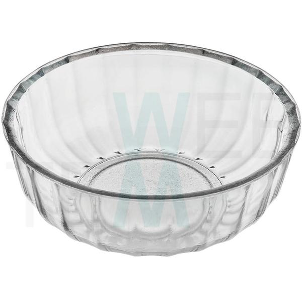 Imagem de Pote Tigela Saladeira de Vidro com Tampa Plástica Oceani 1,5 litro Vitazza: Para Servir e Organização de Cozinha e Geladeira Opção Sustentável
