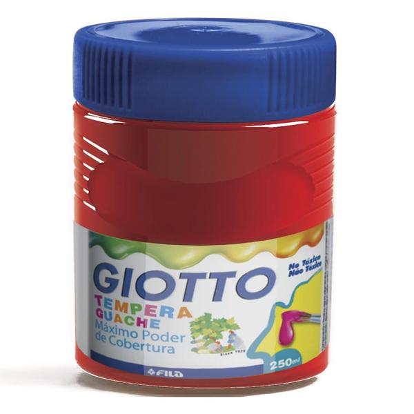 Imagem de Pote tinta Tempera Guache GIOTTO 250ml (unidade)