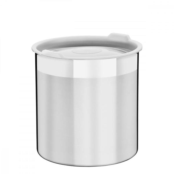 Pote Tramontina Cucina em Aço Inox para Mantimentos com Tampa Plástica 14 cm 2,3 L Imagem de Pote Tramontina Cucina em Aço Inox para Mantimentos com Tampa Plástica 14 cm 2,3 L