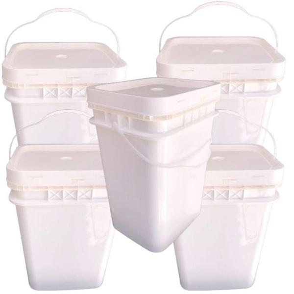 Imagem de Pote Tupperware 20 Litros 5 Pçs