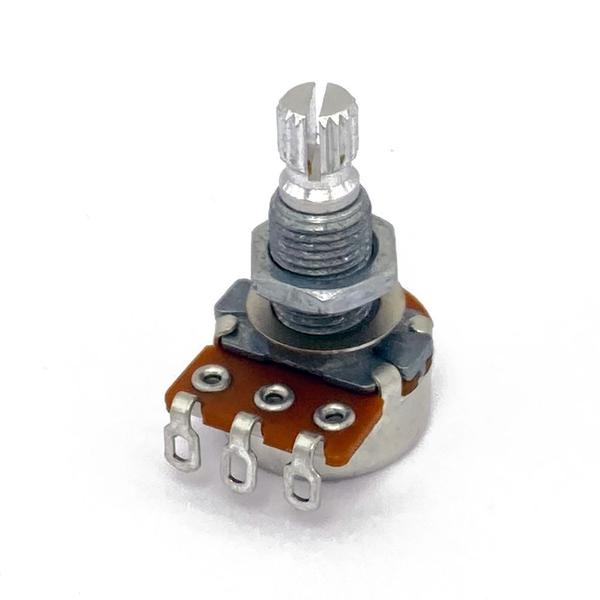 Potenciômetro Alpha Base Pequena Eixo Longo B250K Imagem de Potenciômetro Alpha Base Pequena Eixo Longo B250K