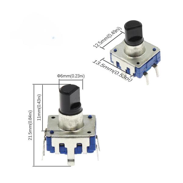 Imagem de Potenciometro Codificação EC12 RE125 rotação infinita 11,0mm