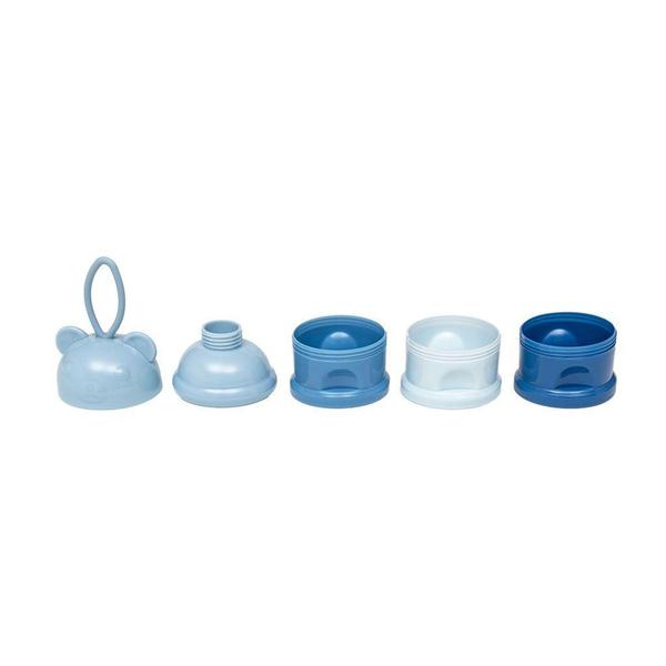 Potes Empilhaveis Para Snack E Leite Em Pó 3 Em 1 Ursinho Azul 16235 - Buba Imagem de Potes Empilhaveis Para Snack E Leite Em Pó 3 Em 1 Ursinho Azul 16235 - Buba