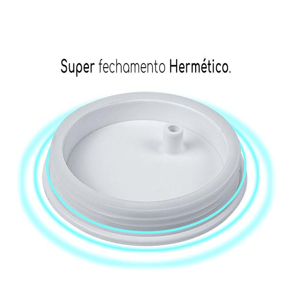 Imagem de Potes Herméticos Acrilico Mantimentos Kit x Organizadores