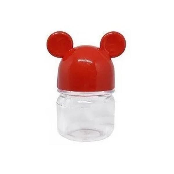 Imagem de Potinho Vermelho Transparente Mickey Minnie Mouse - 7cm - 6 Un - Rizzo