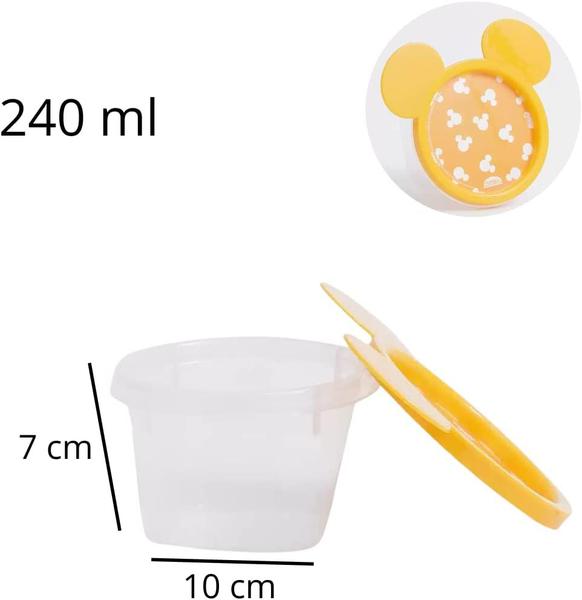 Potinhos Para Lanche Lancheira Congelar Papinha Frutas 3 Peças - Plasútil Imagem de Potinhos Para Lanche Lancheira Congelar Papinha Frutas 3 Peças