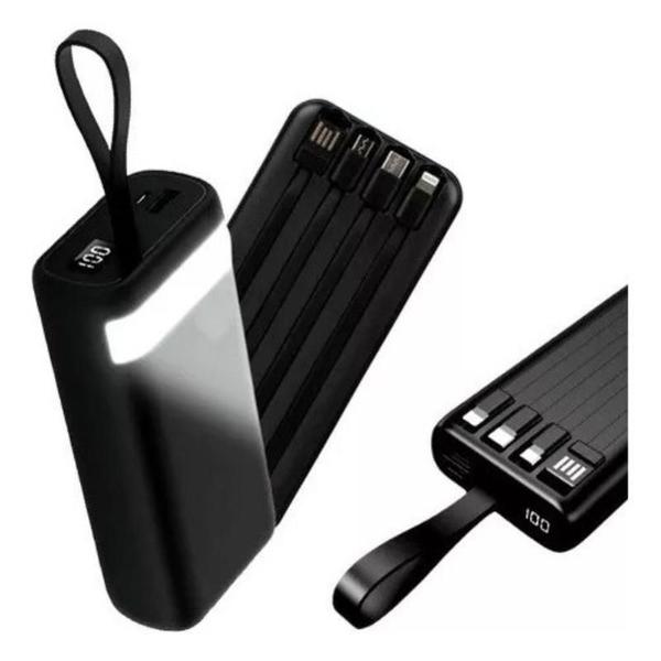 Power Bank 20.000mah Carregador Rápido Turbo Portátil - Powerbank Imagem de Power Bank 20.000mah Carregador Rápido Turbo Portátil