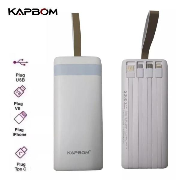 Imagem de Power Bank 20000m Kapbom Ka-961 Portátil