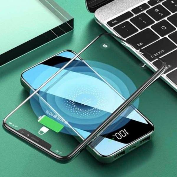 Power Bank Kaidi 955 10000mAh Preto - ZONNE Imagem de Power Bank Kaidi 955 10000mAh Preto